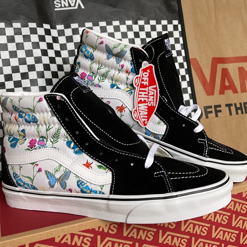Vans Butterfly Floral Marshmallow WMNS sneakers - Picture 2 of 16